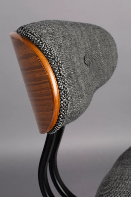 Blackwood Stuhl Grau von Dutchbone – Produktbild 3