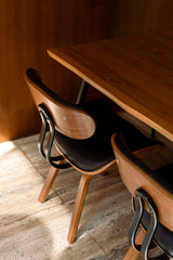 Blackwood Stuhl Walnuss von Dutchbone – Produktbild 9