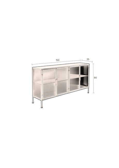 Boli Sideboard Low 150x35x80 cm von Dutchbone – Produktbild 15