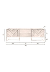 Class Sideboard Niedrig 180x45x60cm von Dutchbone – Produktbild 12