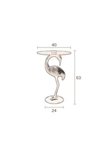 Crane Beistelltisch Gold von Dutchbone – Produktbild 5