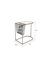 Eileen Beistelltisch 51x31.5x51 cm von Dutchbone – Produktbild 12
