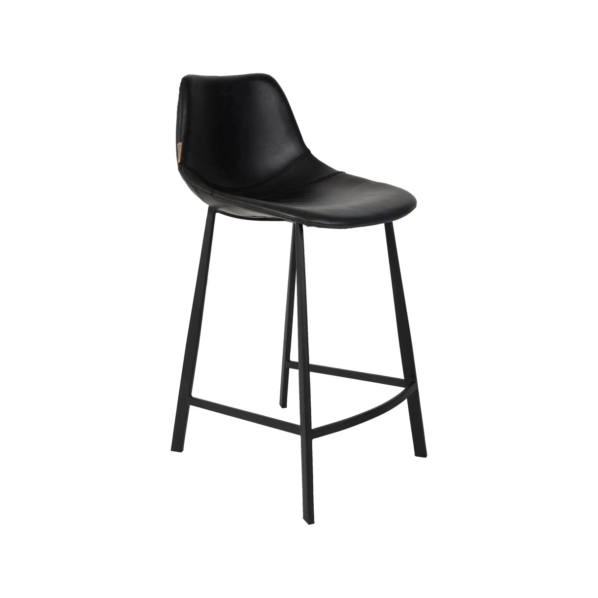 Franky Hocker Schwarz 65 cm von Dutchbone – Produktbild 1