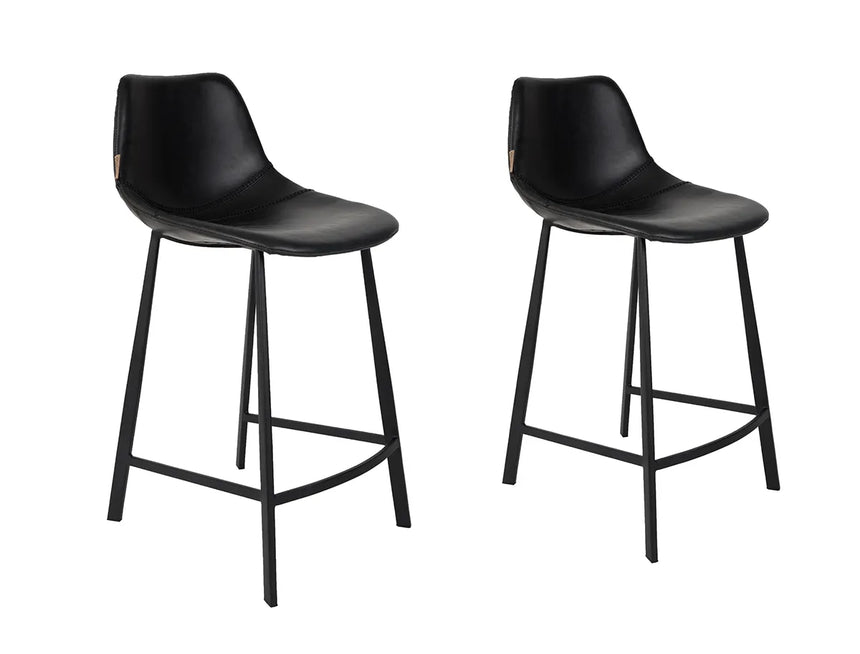 Franky Hocker Schwarz 65 cm von Dutchbone – Produktbild 9