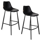 Franky Hocker Schwarz 80 cm von Dutchbone – Produktbild 10