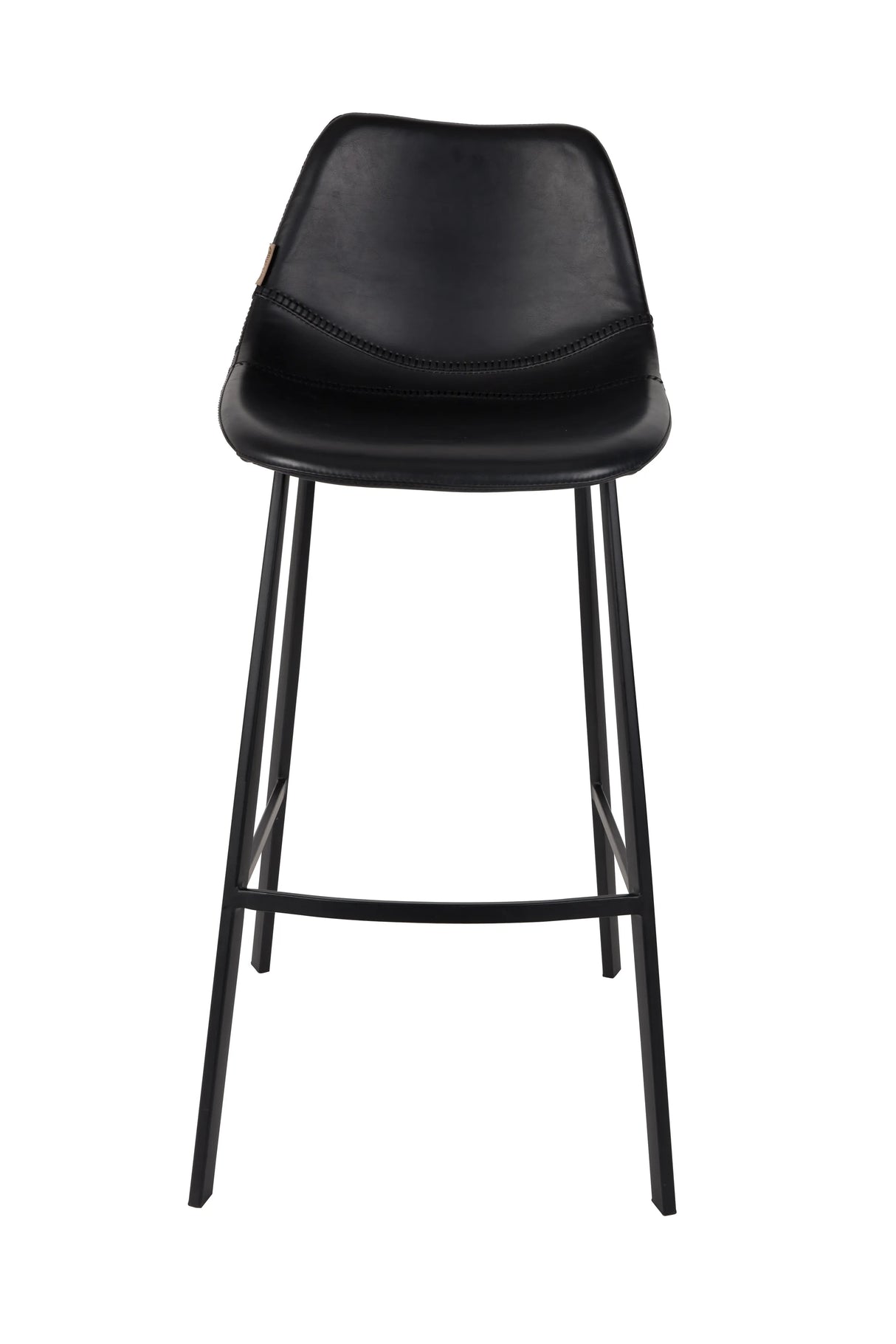 Franky Hocker Schwarz 80 cm von Dutchbone – Produktbild 2