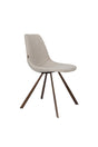 Franky Stuhl Bouclé Beige von Dutchbone – Produktbild 1