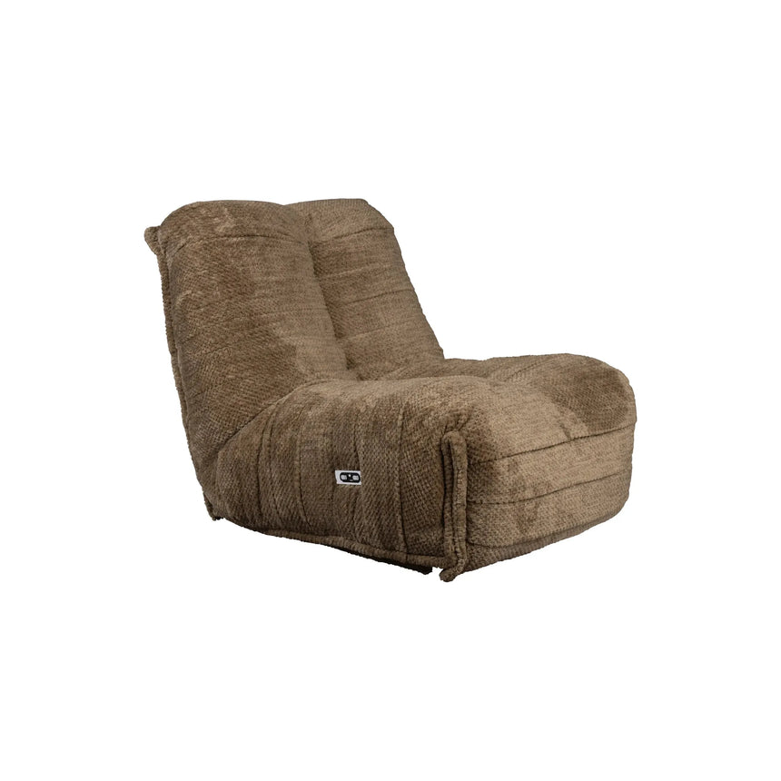 Hamilton Lounge Sessel elektrisch verstellbar Braun 114x88x95 von Dutchbone – Produktbild 1