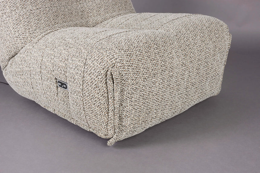 Hamilton Lounge Sessel elektrisch verstellbar Cappuccino 114x88x95 von Dutchbone – Produktbild 11