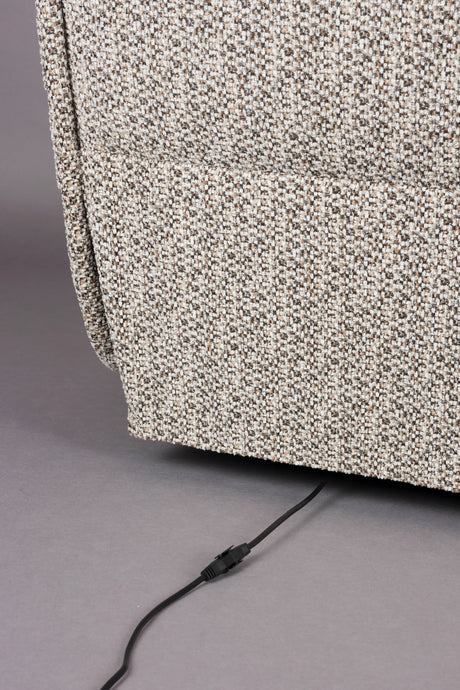 Hamilton Lounge Sessel elektrisch verstellbar Cappuccino 114x88x95 von Dutchbone – Produktbild 12