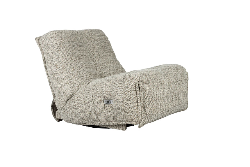 Hamilton Lounge Sessel elektrisch verstellbar Cappuccino 114x88x95 von Dutchbone – Produktbild 2