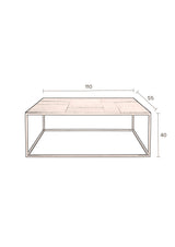 Lee Couchtisch 110x55x40 cm von Dutchbone – Produktbild 5
