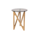 Naia Beistelltisch Natur 40x40x50 cm von Dutchbone – Produktbild 1