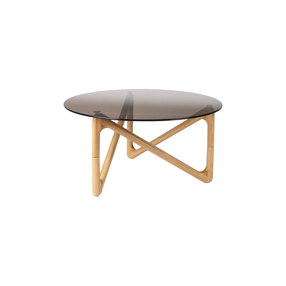 Naia Couchtisch Natur 80x80x40 cm von Dutchbone – Produktbild 1