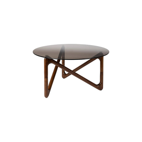 Naia Couchtisch Walnuss 80x80x40 cm von Dutchbone – Produktbild 1