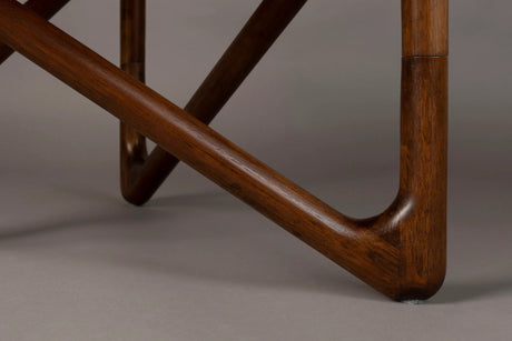 Naia Couchtisch Walnuss 80x80x40 cm von Dutchbone – Produktbild 4