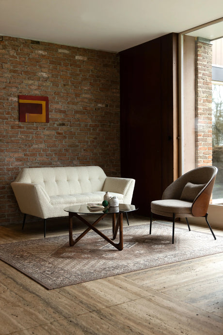 Naia Couchtisch Walnuss 80x80x40 cm von Dutchbone – Produktbild 6