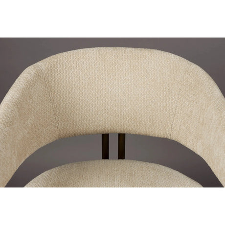 Naida Essstuhl Beige von Dutchbone – Produktbild 1
