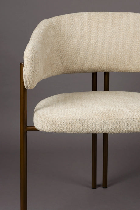 Naida Essstuhl Beige von Dutchbone – Produktbild 5