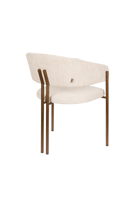 Naida Essstuhl Beige von Dutchbone – Produktbild 6