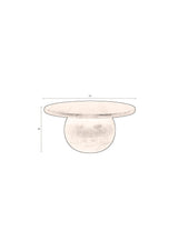 Oblivian Couchtisch Kaffee 70x70x35 cm von Dutchbone – Produktbild 3