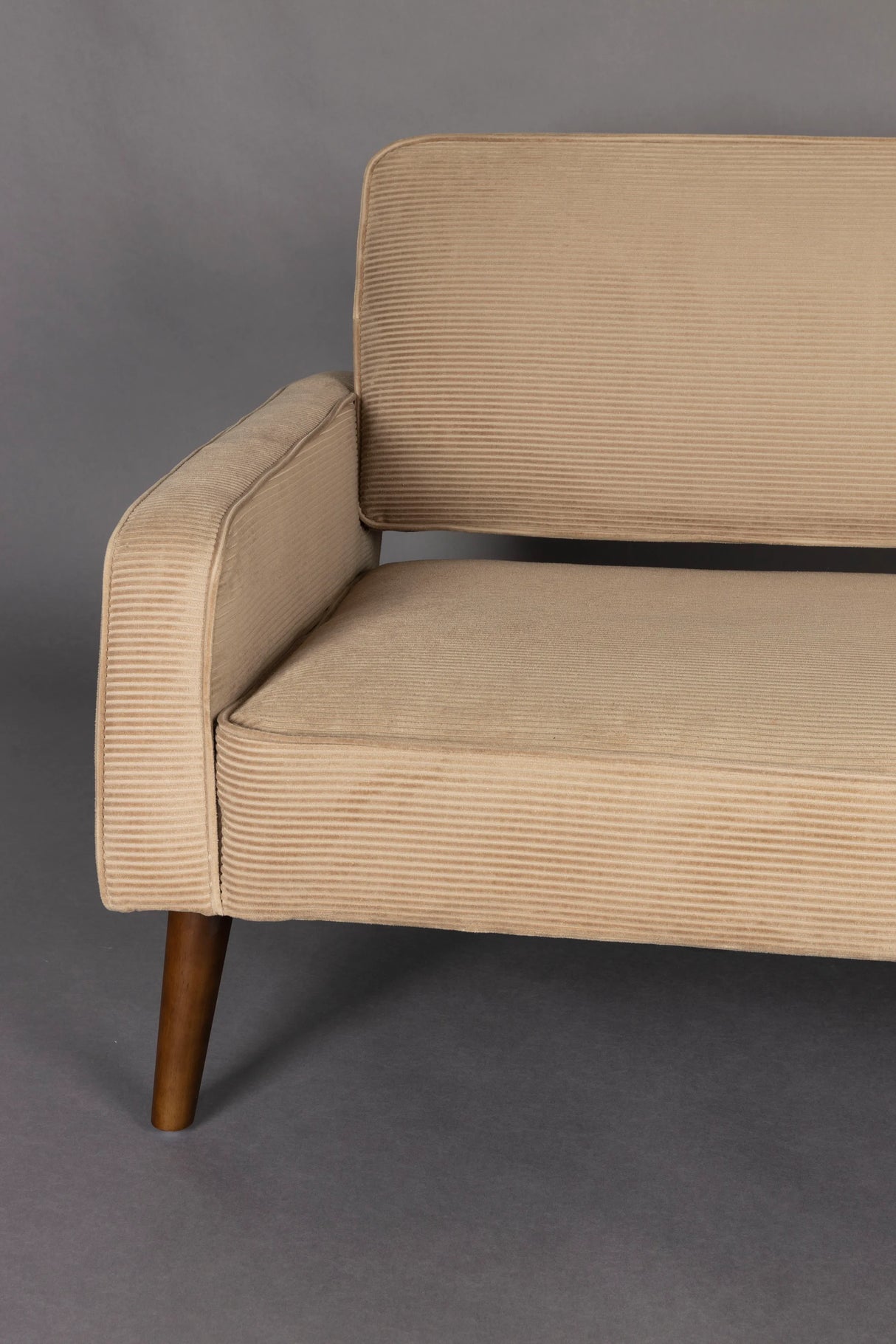 Preston Sofa Beige 200x84x78 cm von Dutchbone – Produktbild 1