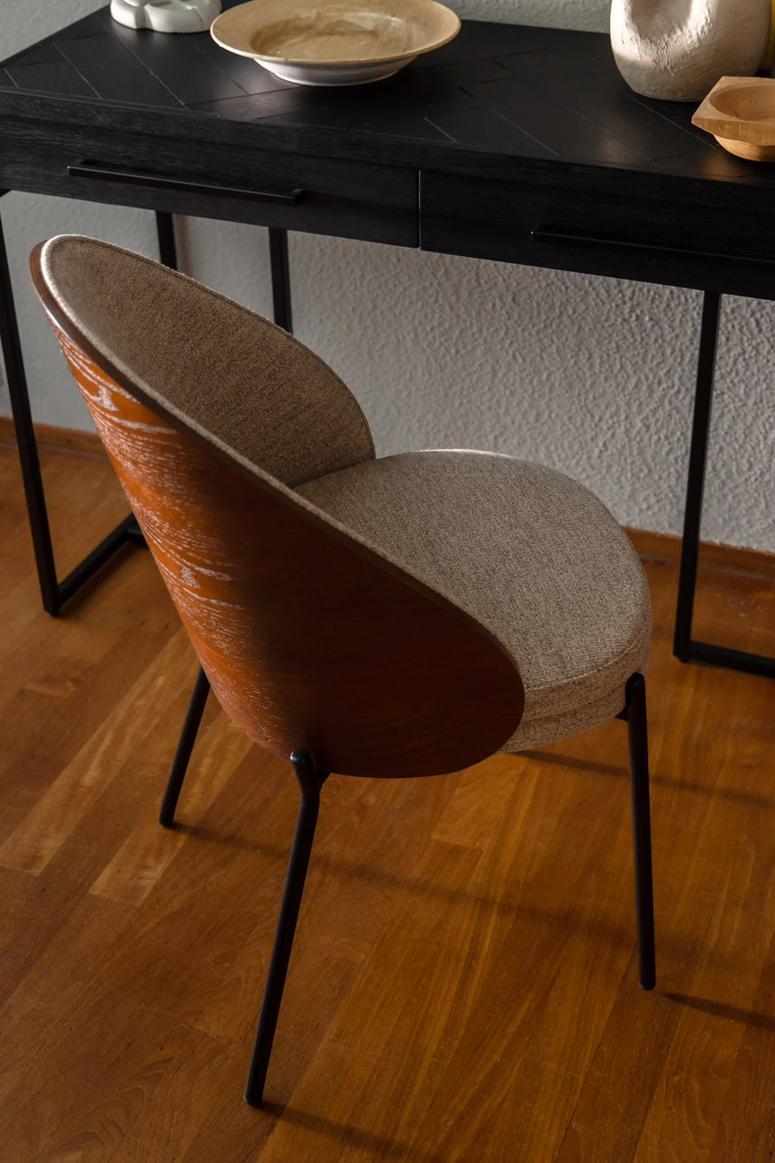 Rodin Stuhl Walnuss von Dutchbone – Produktbild 13