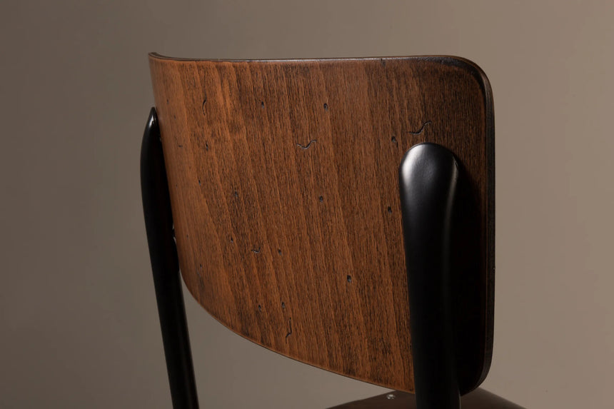 Scuola Essstuhl Braun von Dutchbone – Produktbild 6