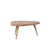 Sham Couchtisch Rosenholz (2er Set)