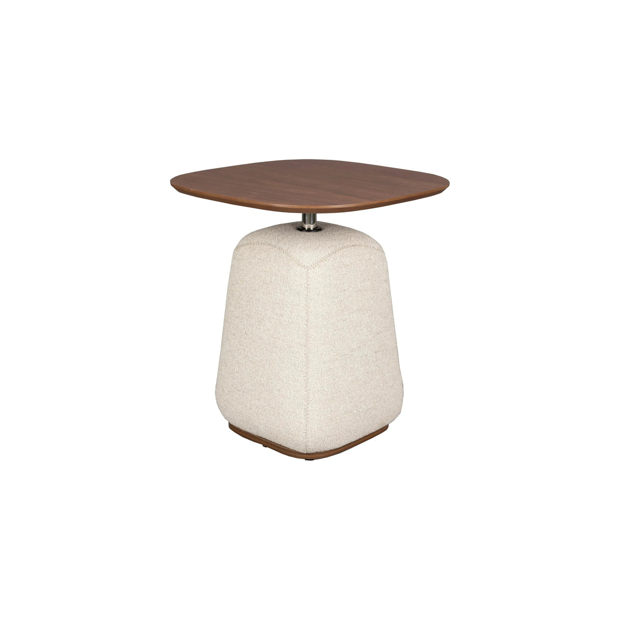 Shelly Beistelltisch Off-White 48x48x52 von Dutchbone – Produktbild 1