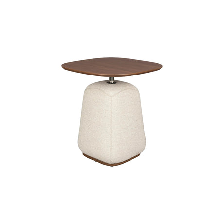 Shelly Beistelltisch Off-White 48x48x52 von Dutchbone – Produktbild 1