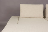 Shelly Sofa Chaiselongue Links Off-White 308x184x90 von Dutchbone – Produktbild 8