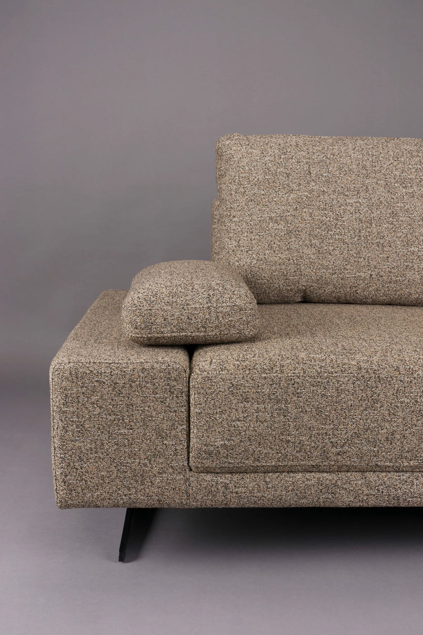 Shelly Sofa Chaiselongue Rechts Zimt 308x184x90 von Dutchbone – Produktbild 4