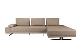 Shelly Sofa Chaiselongue Rechts Zimt 308x184x90 von Dutchbone – Produktbild 8