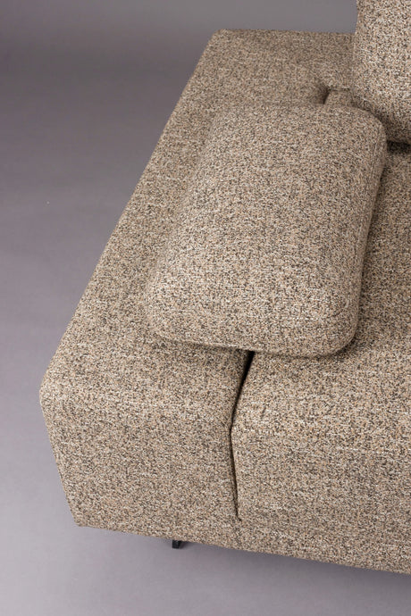 Shelly Sofa Chaiselongue Rechts Zimt 308x184x90 von Dutchbone – Produktbild 9