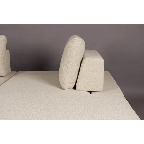 Shelly Sofa Off-White Chaiselongue Rechts 308x184x90 von Dutchbone – Produktbild 1