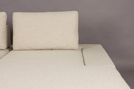 Shelly Sofa Off-White Chaiselongue Rechts 308x184x90 von Dutchbone – Produktbild 5