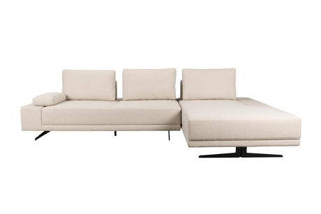 Shelly Sofa Off-White Chaiselongue Rechts 308x184x90 von Dutchbone – Produktbild 6