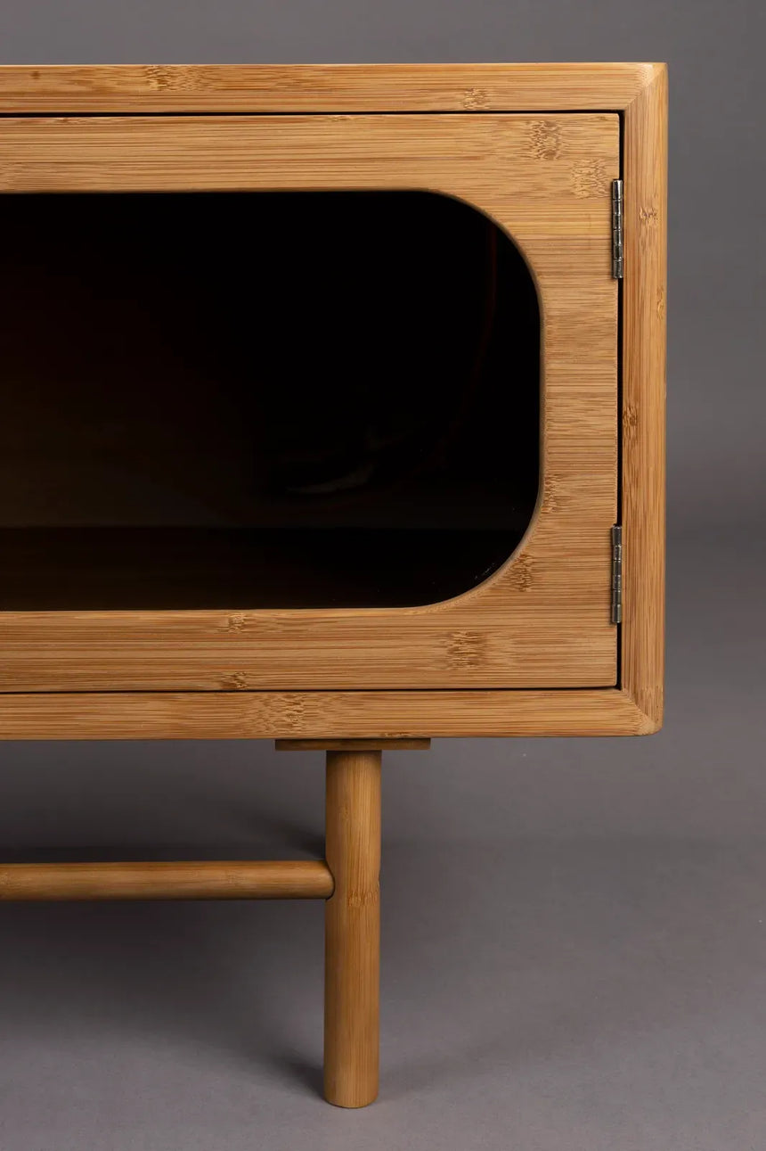 Sideboard Caroun aus Bambusholz in Braun, 150x40x55 cm - ZEN ZONE Furniture