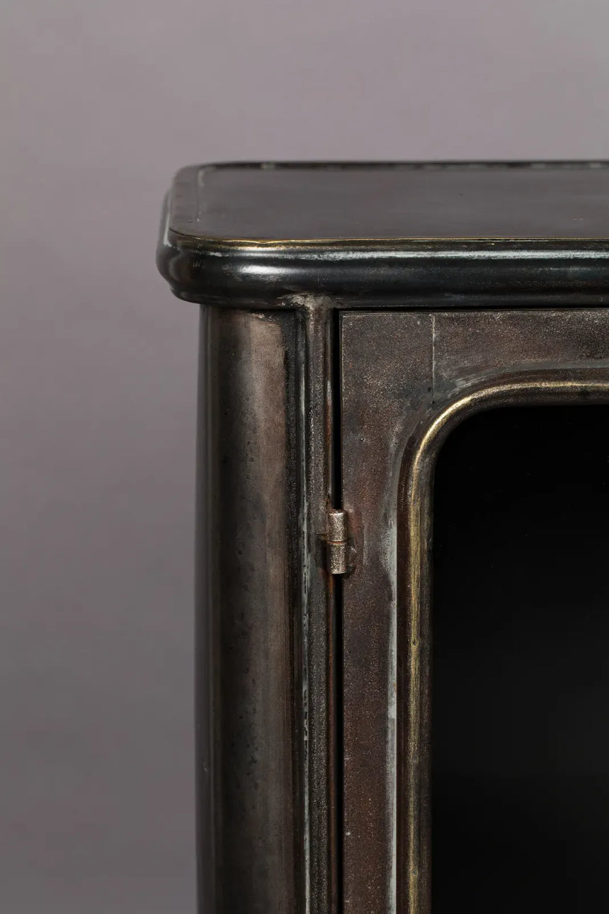Sideboard Denza aus Eisen in Schwarz, 100×37×80 cm - ZEN ZONE Furniture
