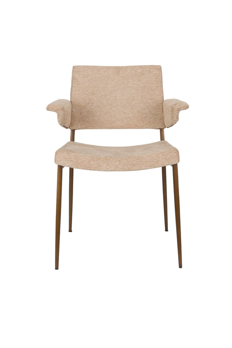 Stuhl Portland mit Armlehne Beige von Dutchbone – Produktbild 2