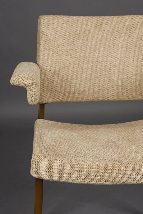 Stuhl Portland mit Armlehne Beige von Dutchbone – Produktbild 6
