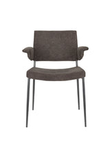 Stuhl Portland mit Armlehne Grau von Dutchbone – Produktbild 2