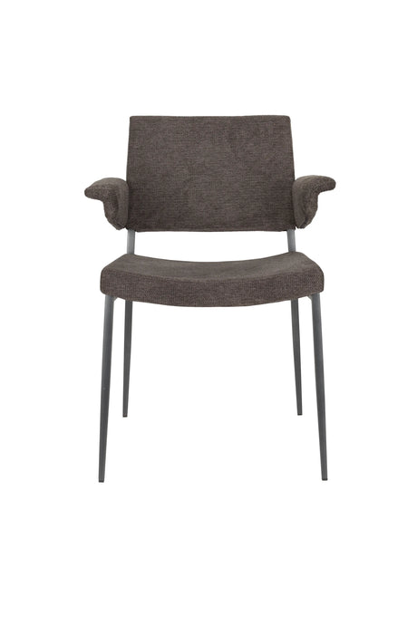 Stuhl Portland mit Armlehne Grau von Dutchbone – Produktbild 2