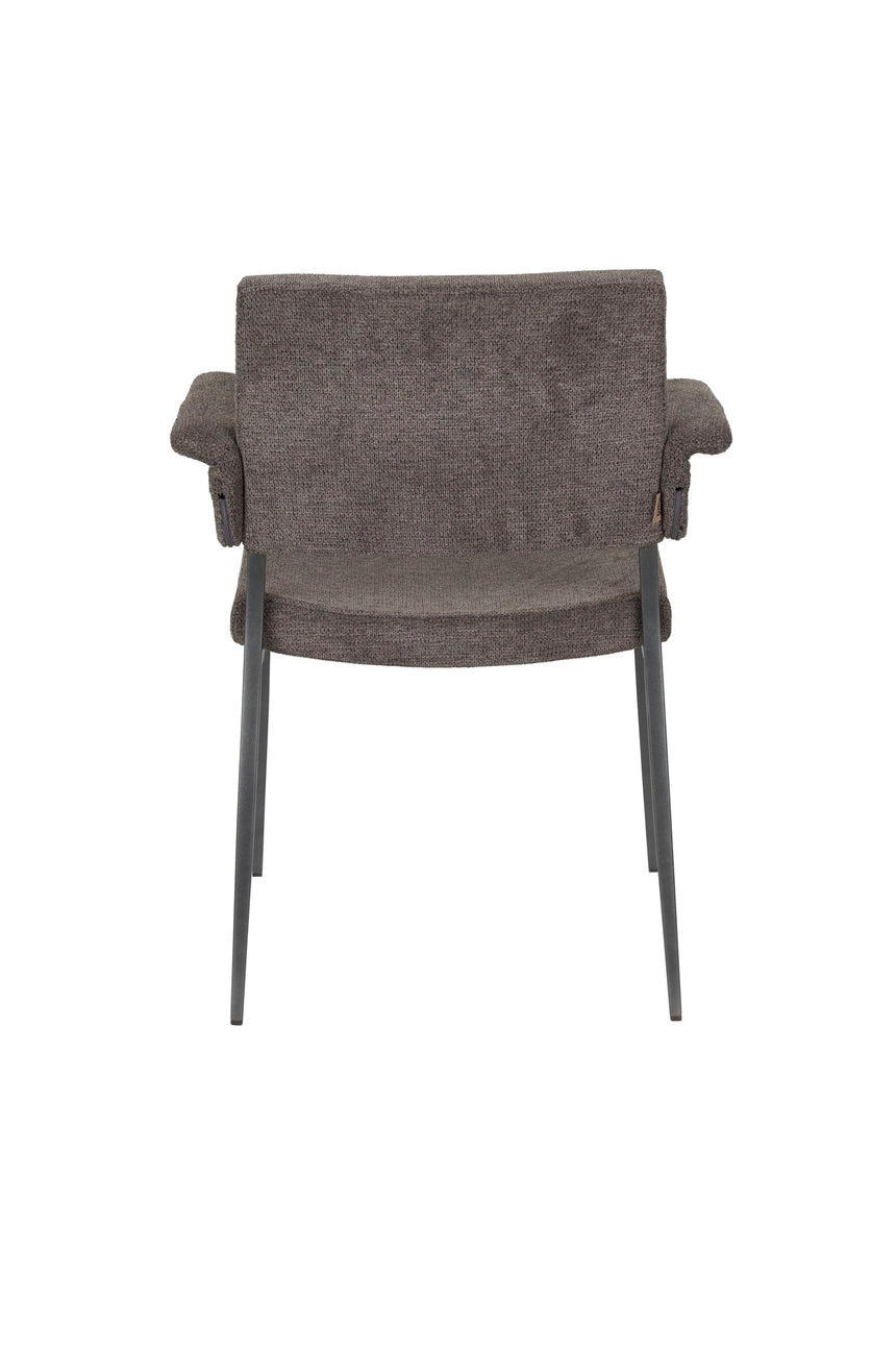 Stuhl Portland mit Armlehne Grau von Dutchbone – Produktbild 5