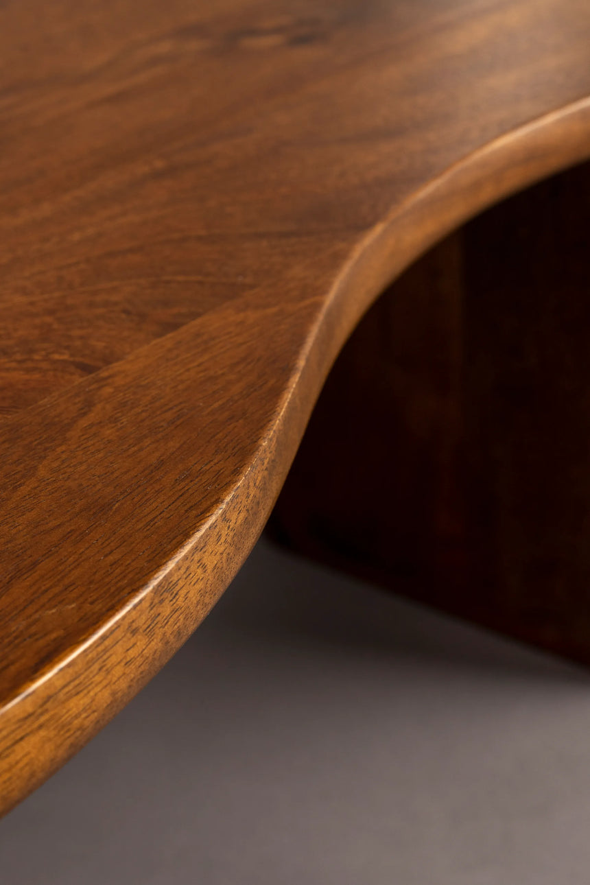 Tilon Couchtisch aus Mangoholz im Walnuss-Finish 110x60x40 cm von Dutchbone – Produktbild 2