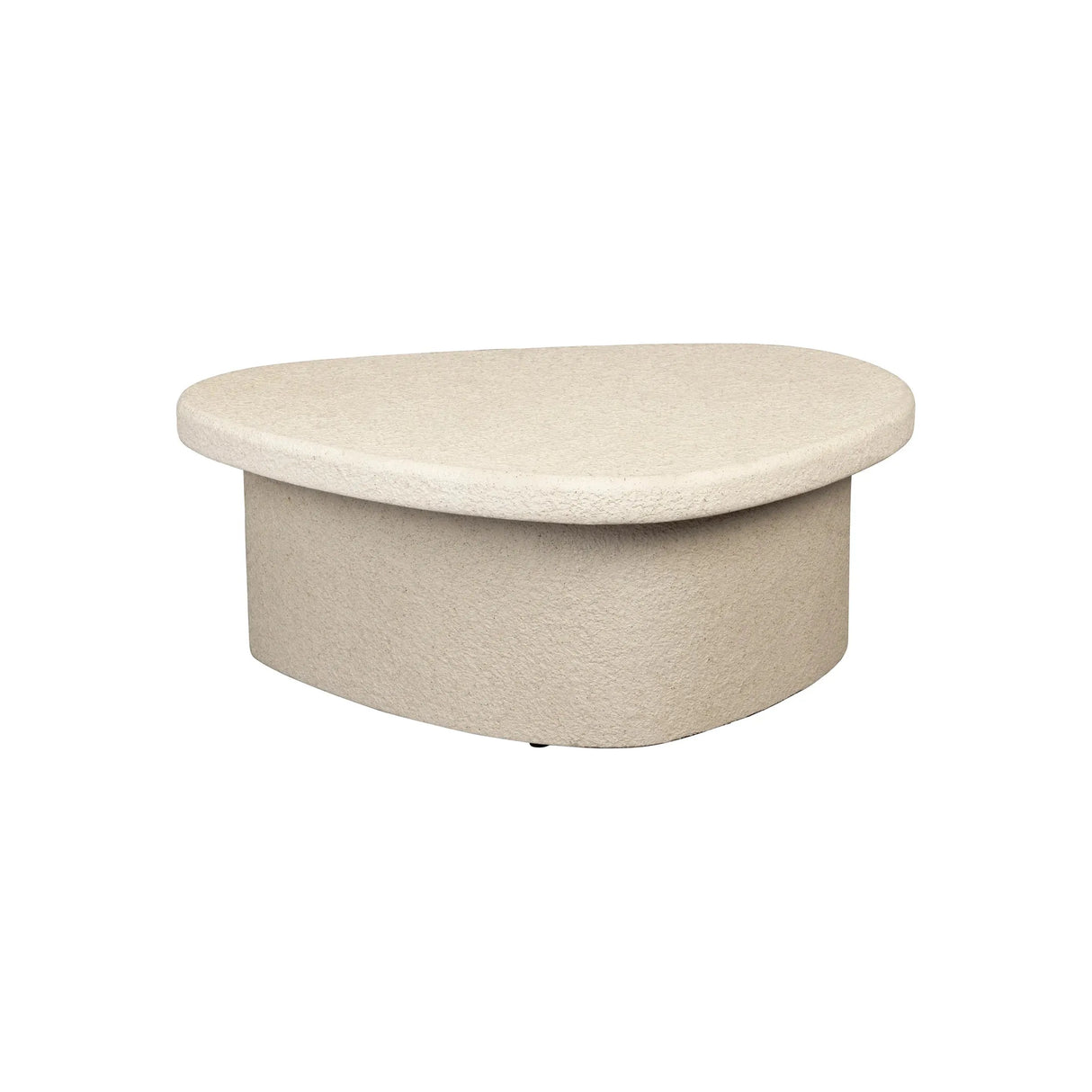 Veda Couchtisch Beige 74x49x28cm von Dutchbone – Produktbild 1