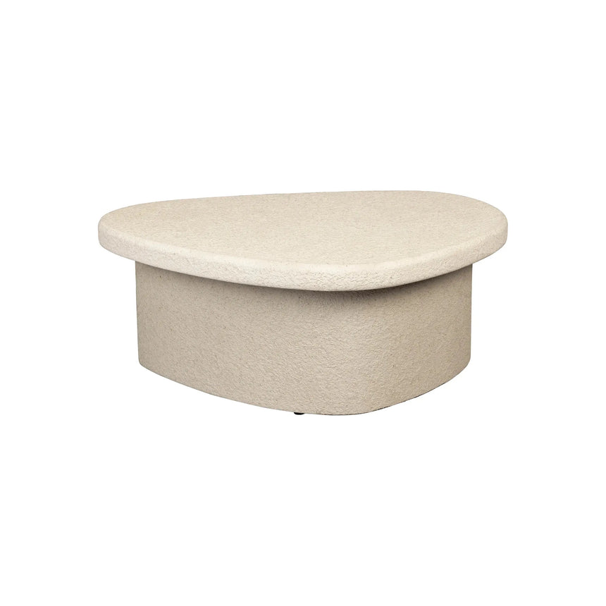 Veda Couchtisch Beige 74x49x28cm von Dutchbone – Produktbild 1