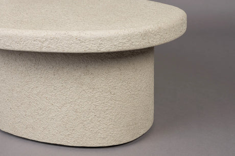 Veda Couchtisch Beige 74x49x28cm von Dutchbone – Produktbild 4