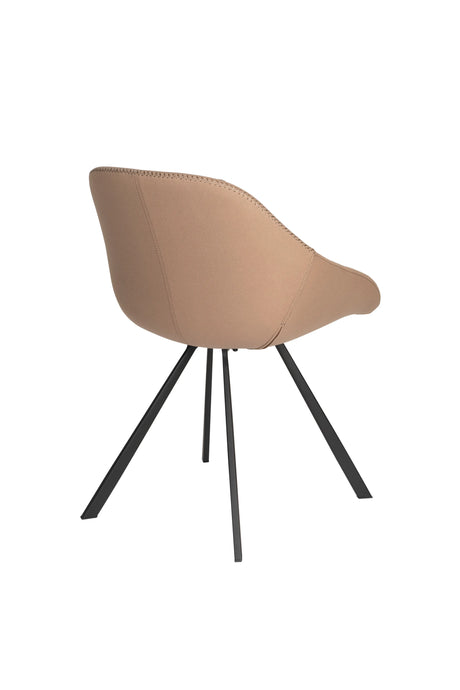 Wakefield Essstuhl Beige von Dutchbone – Produktbild 4